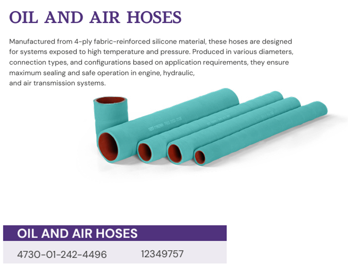 Oil and Air Hoses