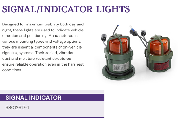Signal/Indicator Lights